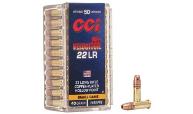 CCI Velocitor HP .22 LR