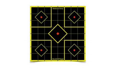 Shoot.N.C 8 Inch Sight-In Targets (15 Pack)