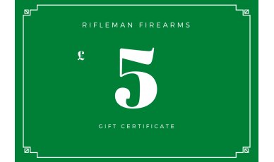 Rifleman Firearms Gift Voucher