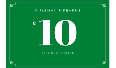 Rifleman Firearms Gift Voucher: £10