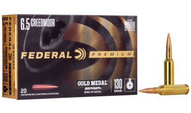 Federal Gold Medal Berger 6.5 Creedmoor (GM65CRDBH130)