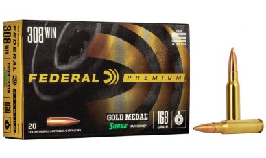 Federal Gold Medal Sierra MatchKing 308 Win (GM308M)