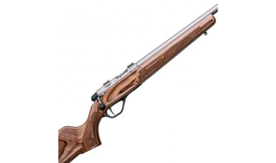 Lithgow Arms 101 Crossover Titanium - Brown Laminate Stock Rifle