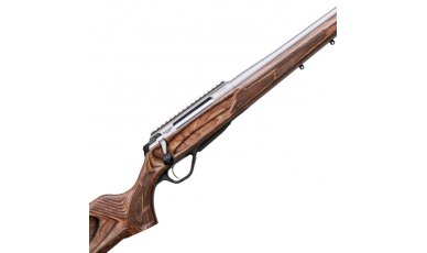 Lithgow Arms 102 Crossover Titanium - Brown Laminate Stock Rifle