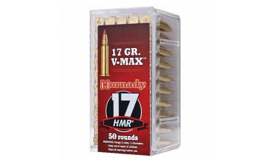 Hornady .17 HMR 17gr V-Max