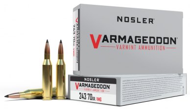 Nosler .243 Varmageddon 70gr Ballistic Tip