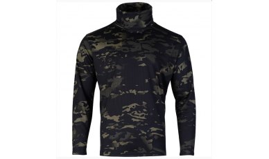 Viper Tactical Roll Neck Top V-Cam Black