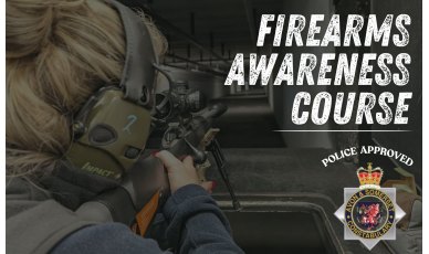 Police Recognised Firearms Awareness Course (Inclusive of shooting various calibre rifles) Police Recognised Firearms Awareness Course (Inclusive of shooting various calibre rifles)