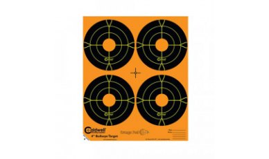 Caldwell Orange Peel Bullseye Shooting Targets