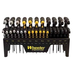 Wheeler 30-Piece P-Handle Driver Set (Sae/Metric Hex & TORX)