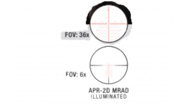 Element Theos 6-36x56 FFP Rifle Scope