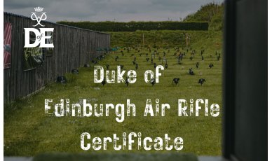 Duke Of Edinburgh Air Rifle Certificate Duke Of Edinburgh Air Rifle Certificate