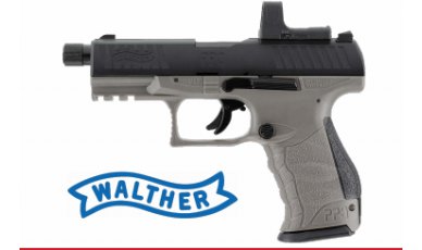 Umarex Walther PPQ M2 Q4 TAC Combo 4.6in Set Air Pistol