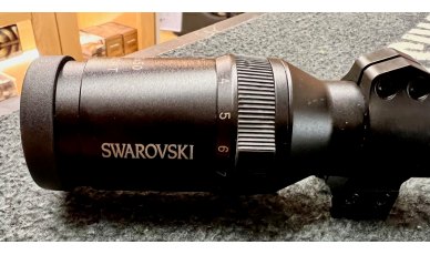 Swarovski Habicht 3-12x50 scope with Warne Mounts