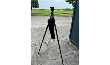 Roetex Carbon Fiber Tripod with Ball Head  and Adjustable Shooting Clamp