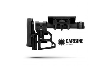 MDT SKELETON CARBINE STOCK "Carbine Interface" Blk