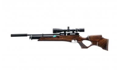 Weihrauch HW100X Walnut Thumbhole PCP Air Rifle
