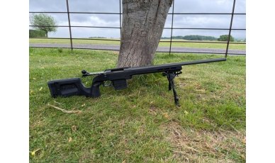 S/H Tikka T3x Super Varmint .223 in XRS Chassis S/H Tikka T3x Super Varmint .223 in XRS Chassis