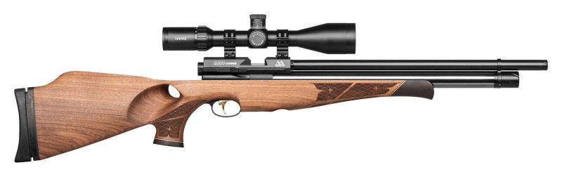 Air Arms  Air Arms S510 Carbine Walnut Thumbhole PCP Air Rifle