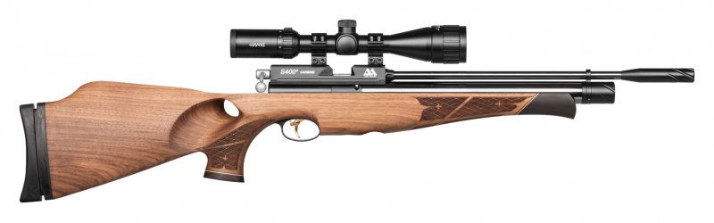 Air Arms  Air Arms S400 Carbine Walnut Thumbhole PCP Air Rifle