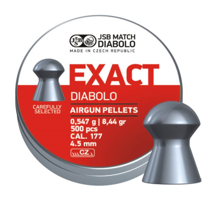 JSB Diabolo JSB Diabolo Exact Air Rifle Pellets .177