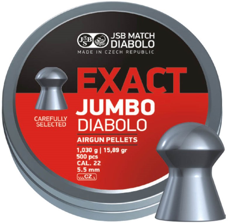 JSB Diabolo JSB Jumbo Exact Express Air Rifle Pellets .22