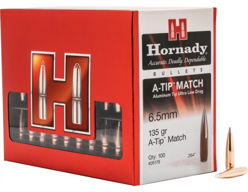 Hornady 6.5mm 135gr A-Tip Match (26179) *