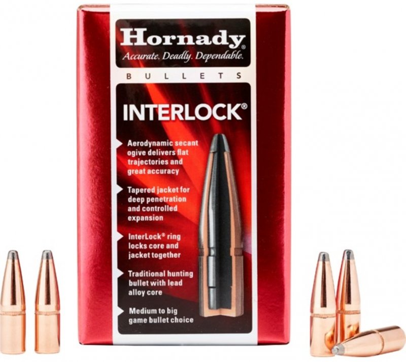 Hornady Hornady 6.5mm 160gr InterLock RN (2640)