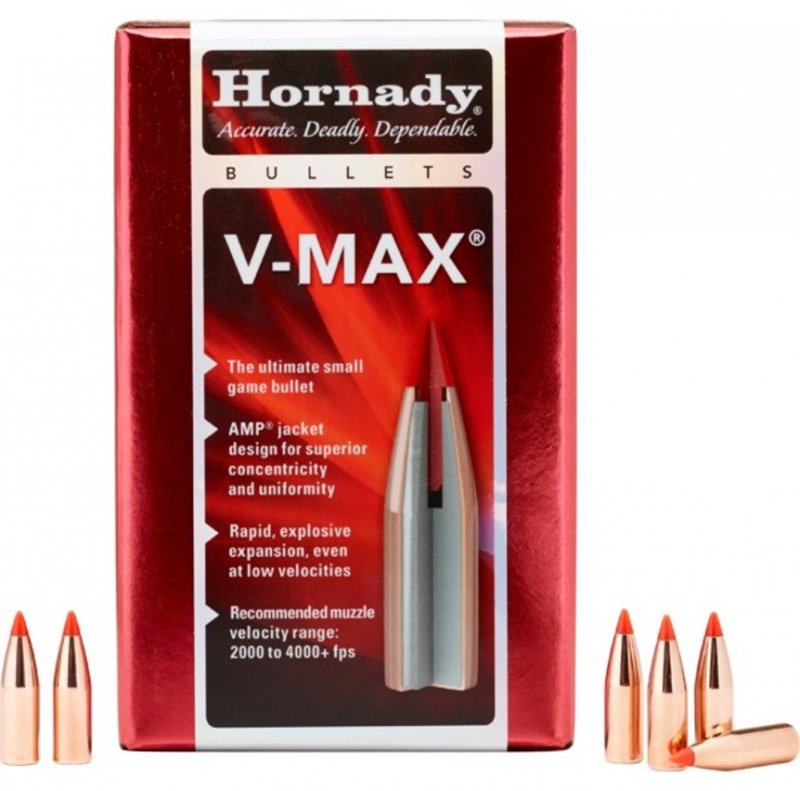 Hornady Hornady 270 CAL/6.8mm 110gr V-MAX With Cannelure (22721)