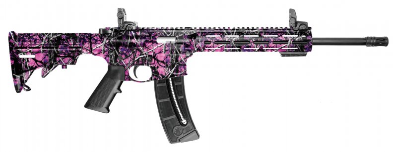 Smith & Wesson Smith & Wesson M&P 15-22 Sport Muddy Girl Semi-Auto Rifle