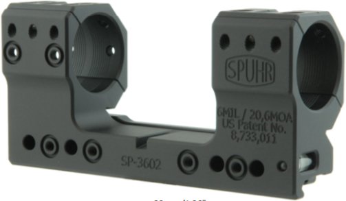 Spuhr Spuhr SP-3602 Ø30 H38MM 6MIL Picatinny