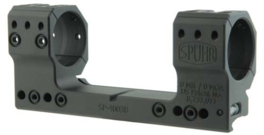 Spuhr Spuhr SP-4003B Ø34 H38MM 0MIL Picatinny
