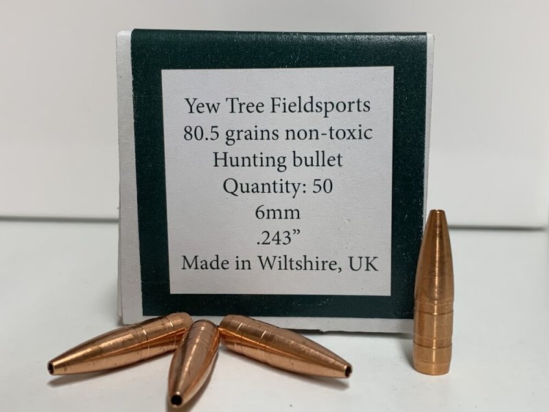 Yew Tree Fieldsports Non Toxic 6mm Bullets