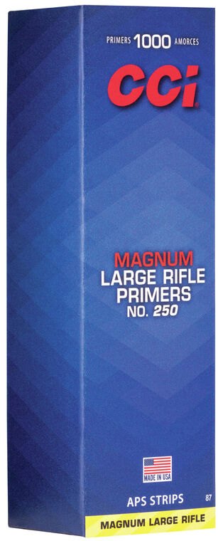 CCI CCI APS Rifle Primer Large Magnum Rifle 250 Magnum