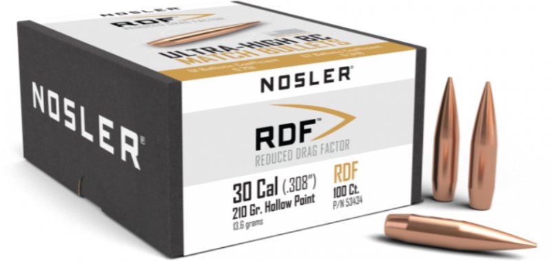 Nosler  Nosler 30cal 210gr RDF (100ct) 53434