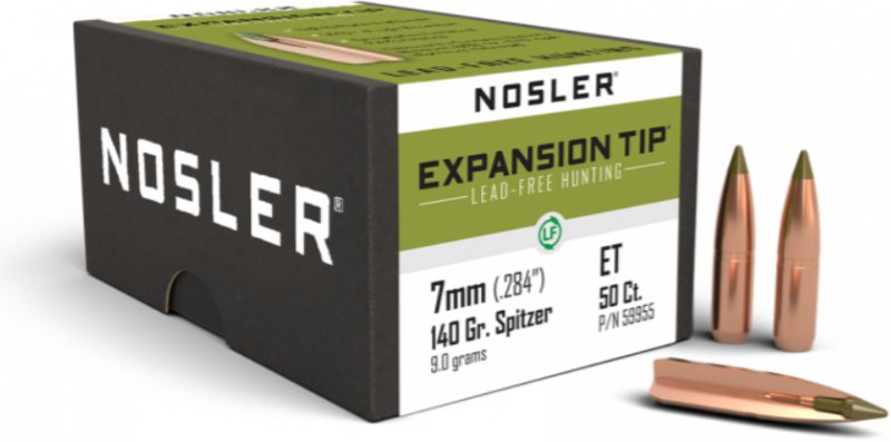 Nosler  Nosler 7mm 140gr Expansion Tip® Lead Free (50ct) 59955