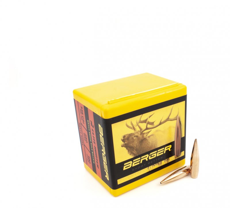 Berger  Berger 338 Calibre 250 Grain Elite Hunter Rifle Bullet (33554)