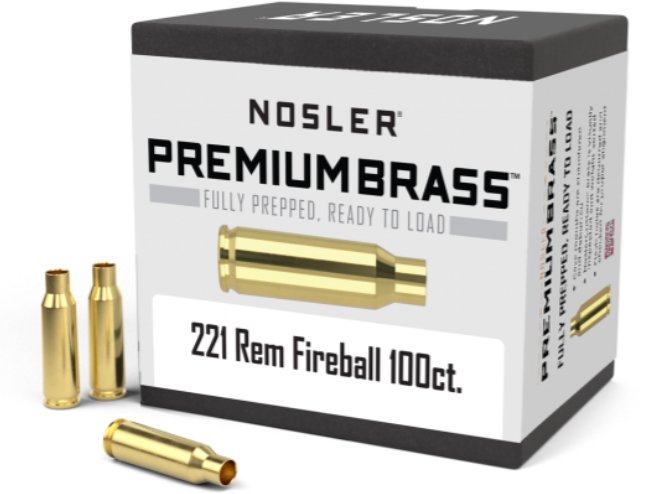 Nosler  Nosler 221 Rem Fireball Premium Brass (100ct) 10078