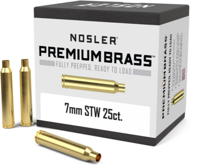 Nosler  Nosler 7mm STW Premium Brass (25ct) 11472