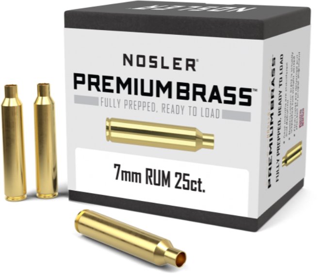 Nosler  Nosler 7mm RUM Premium Brass (25ct) 10188