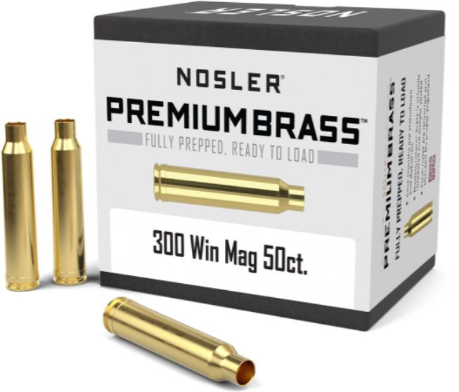 Nosler  Nosler 300 Win Mag Premium Brass (50ct) 10227