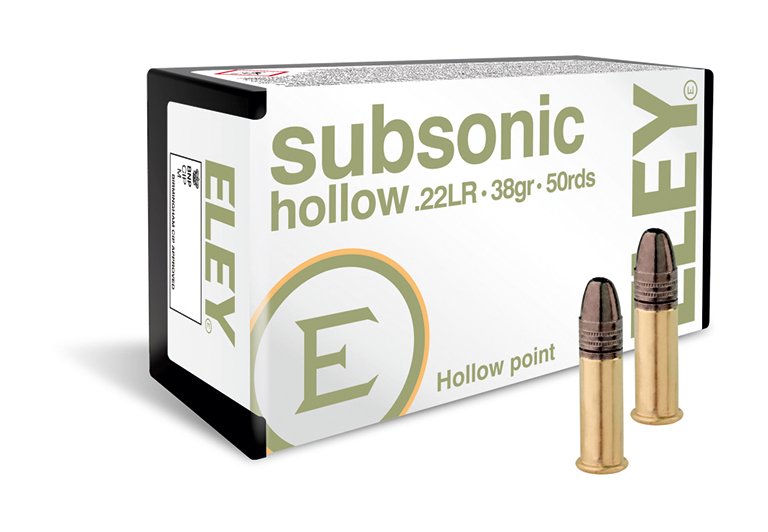 ELEY Subsonic Hollow .22 LR