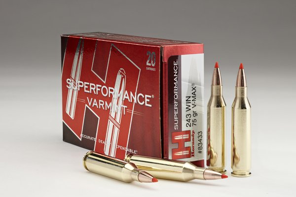 Hornady Hornady 243 Win 75gr V-MAX Superformance Varmint (83433)