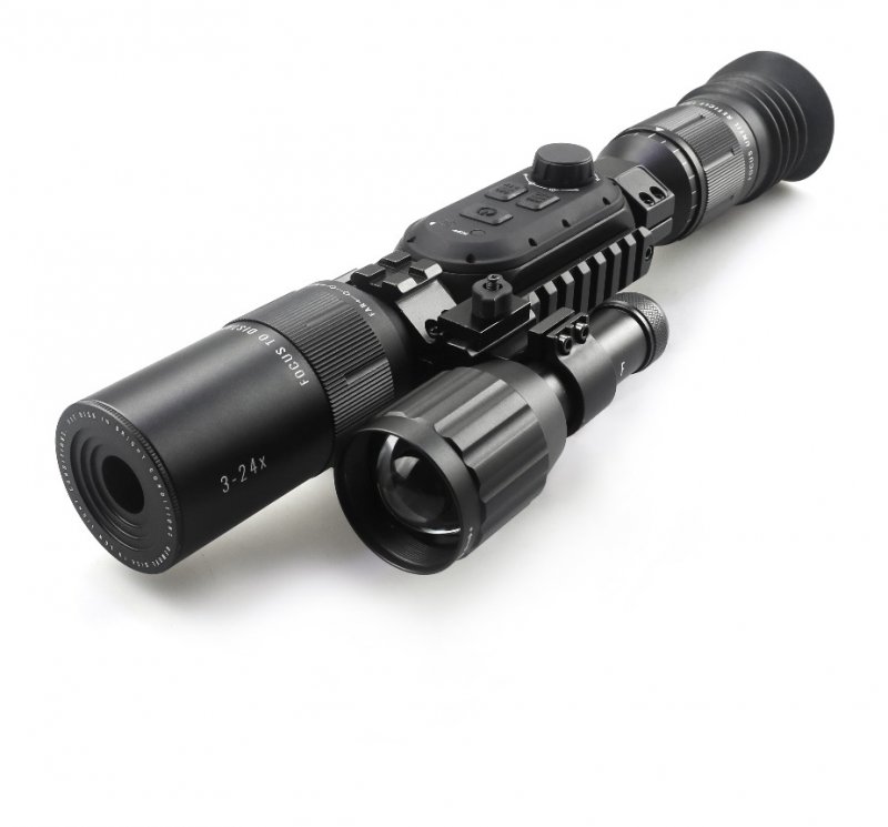 Wulf 4K 324x Night/Day Vision Rifle Scope Optic Rifleman Firearms