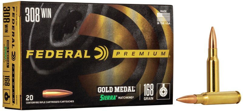 Federal Gold Medal Sierra MatchKing 308 Win (GM308M)