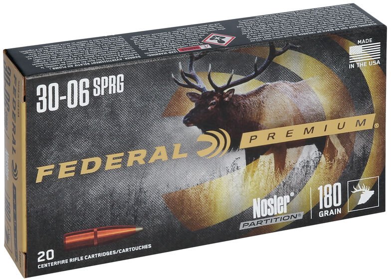 Federal Nosler Partition 30-06 Springfield (P3006F)