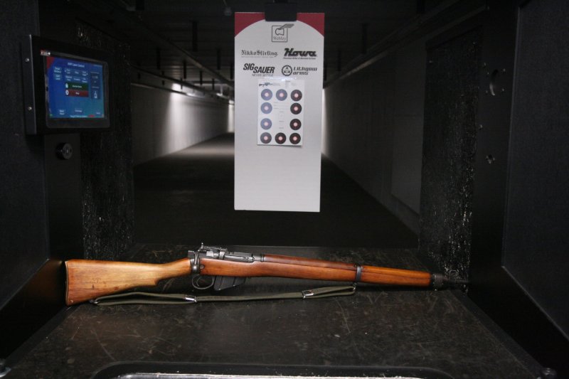 Lee Enfield & K98 Mauser WW2 rifle training session