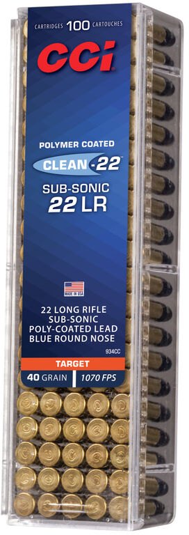 CCI CCI Subsonic Clean-22 Target .22LR