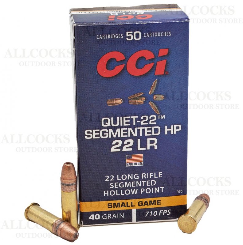 CCI CCI Quiet Segmented HP .22LR