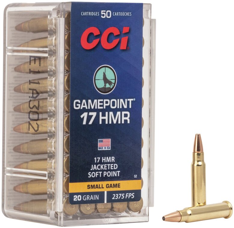 CCI CCI .17HMR 20gr Gamepoint